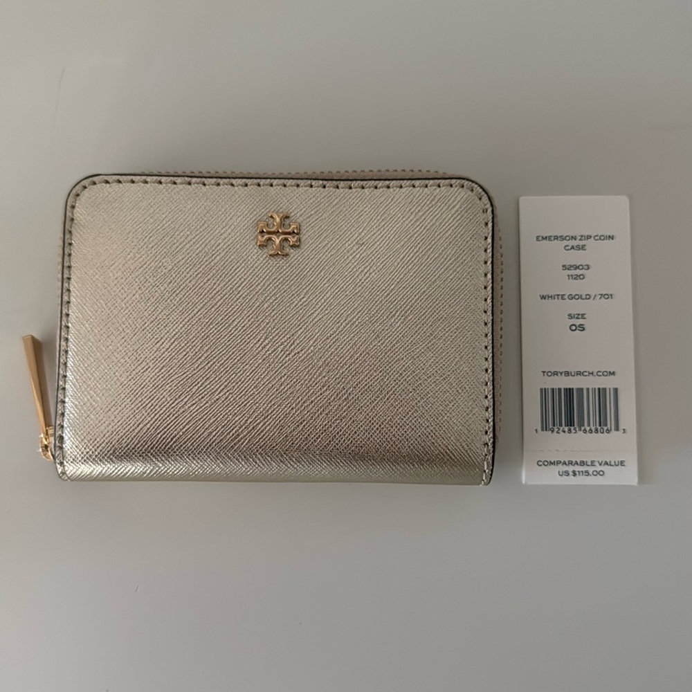 tory burch zip coin case